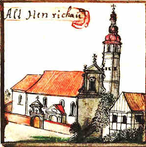 Alt Heinrichau - Kościół, widok ogólny